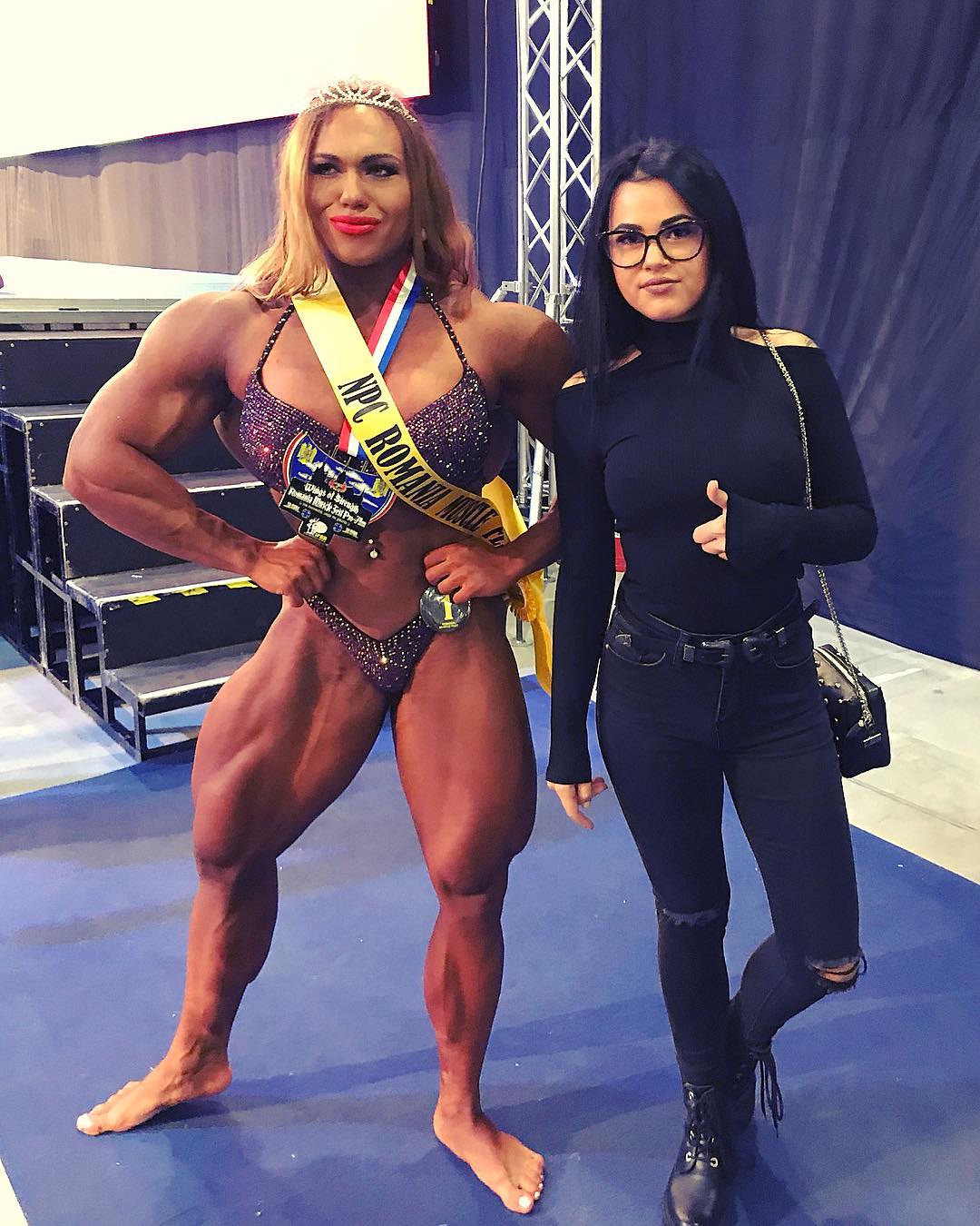 Наталья Кузнецова стала победительницей в Румынии и профессионалом NPC/IFBB Pro - Бодибилдинг форум AnabolicShops