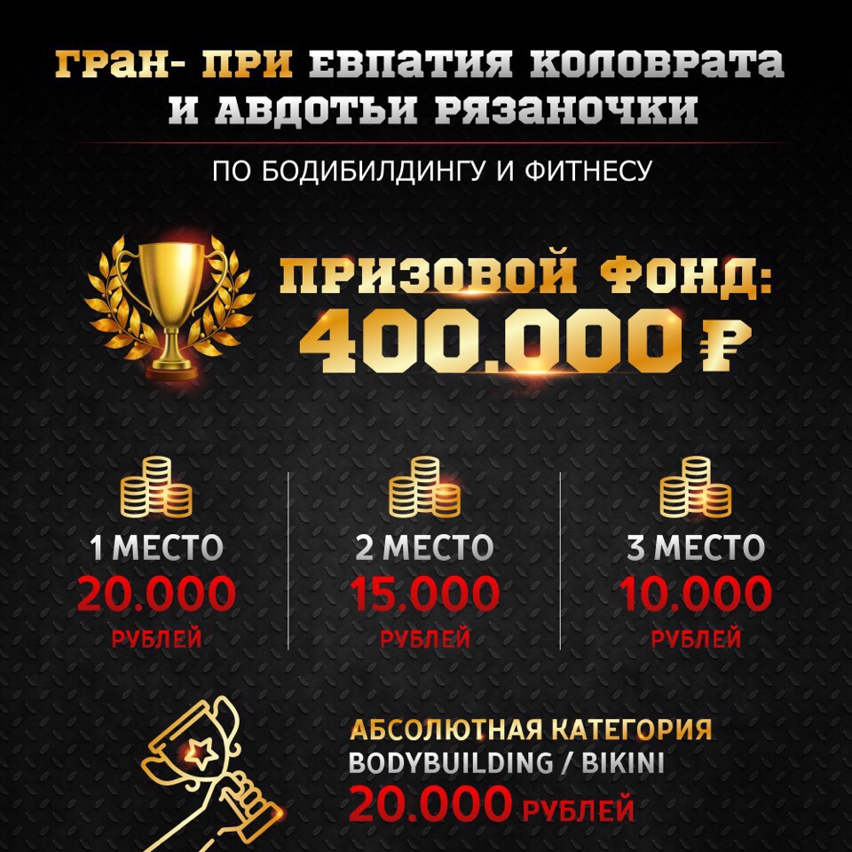 Внимание! Новая Федерация Бодибилдинга в России! - Бодибилдинг форум AnabolicShops
