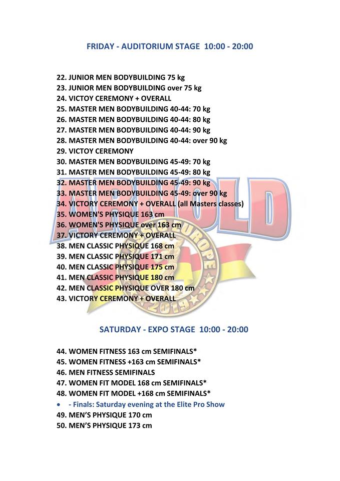 Трансляция ARNOLD CLASSIC EUROPE 2019 из Испании - Бодибилдинг форум AnabolicShops