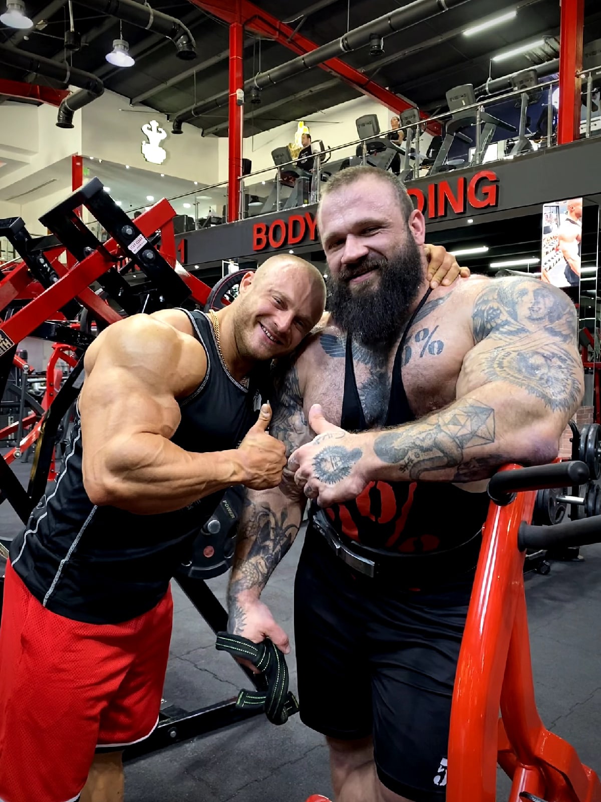 Провел совместную тренировку с Ильей Големом в Binous Gym, Дубай. - Бодибилдинг форум AnabolicShops