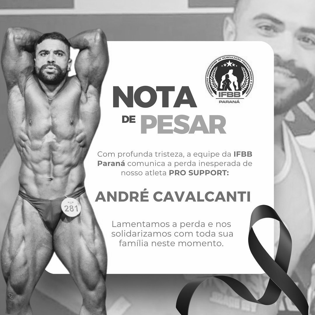 Чемпион по бодибилдингу Андре Кавальканти погиб в 34 года - Бодибилдинг форум AnabolicShops