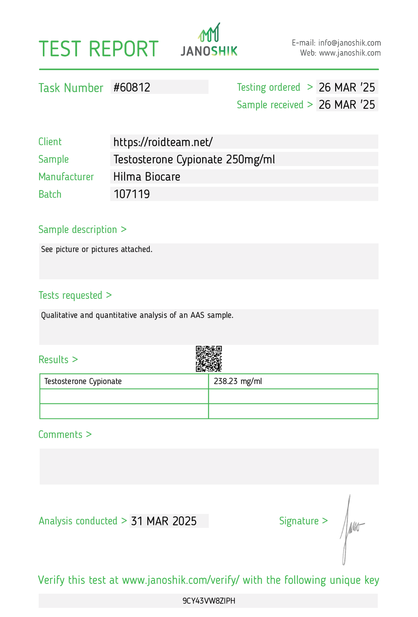 Hilma PRO - с заботой о вашем здоровье! - Бодибилдинг форум AnabolicShops
