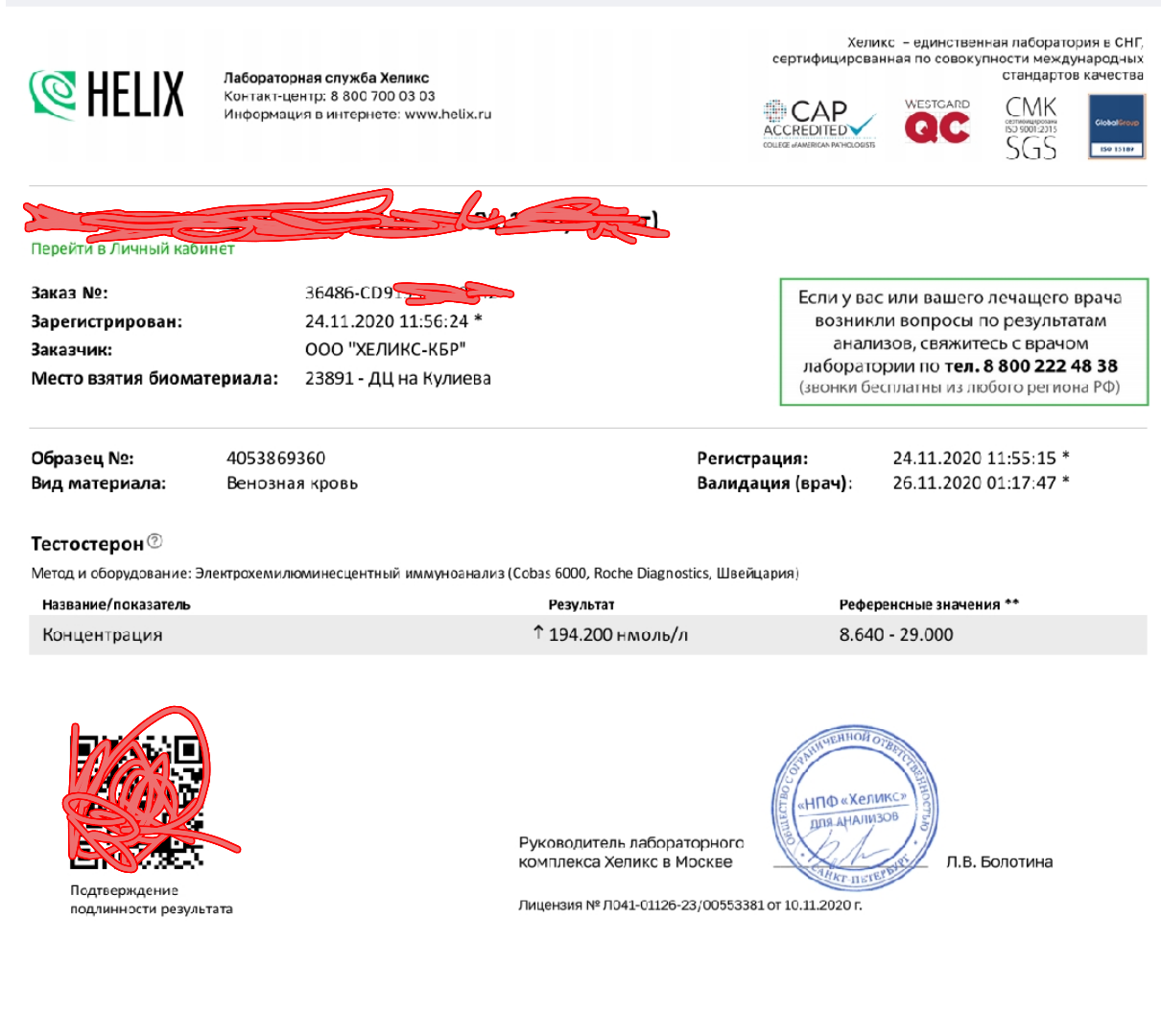 Скидка 50% на анализы INVITRO, KDL и HELIX - Бодибилдинг форум AnabolicShops