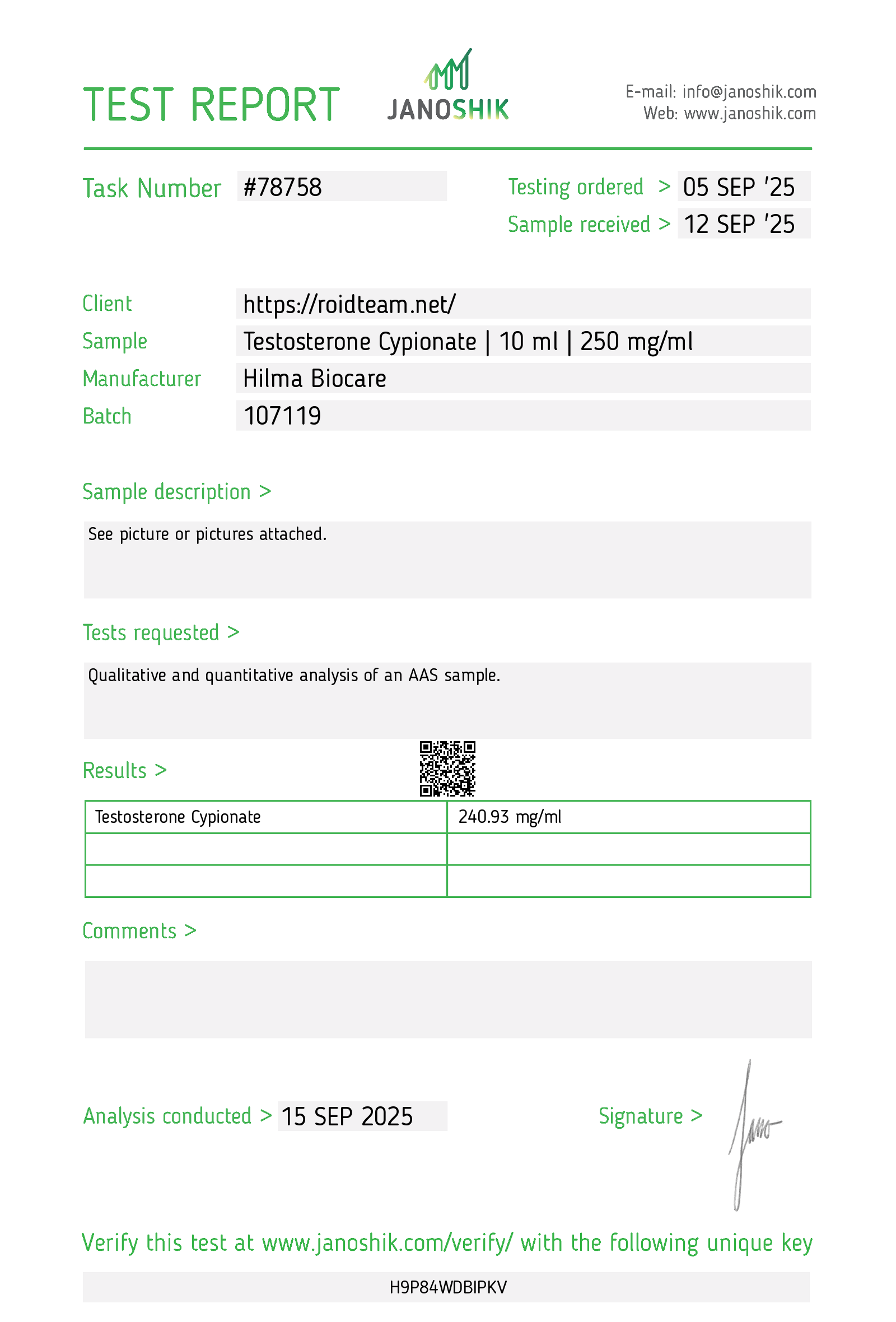 RoidTeam - Дистрибьютор Hilma Biocare и HGH Marten в России - Бодибилдинг форум AnabolicShops