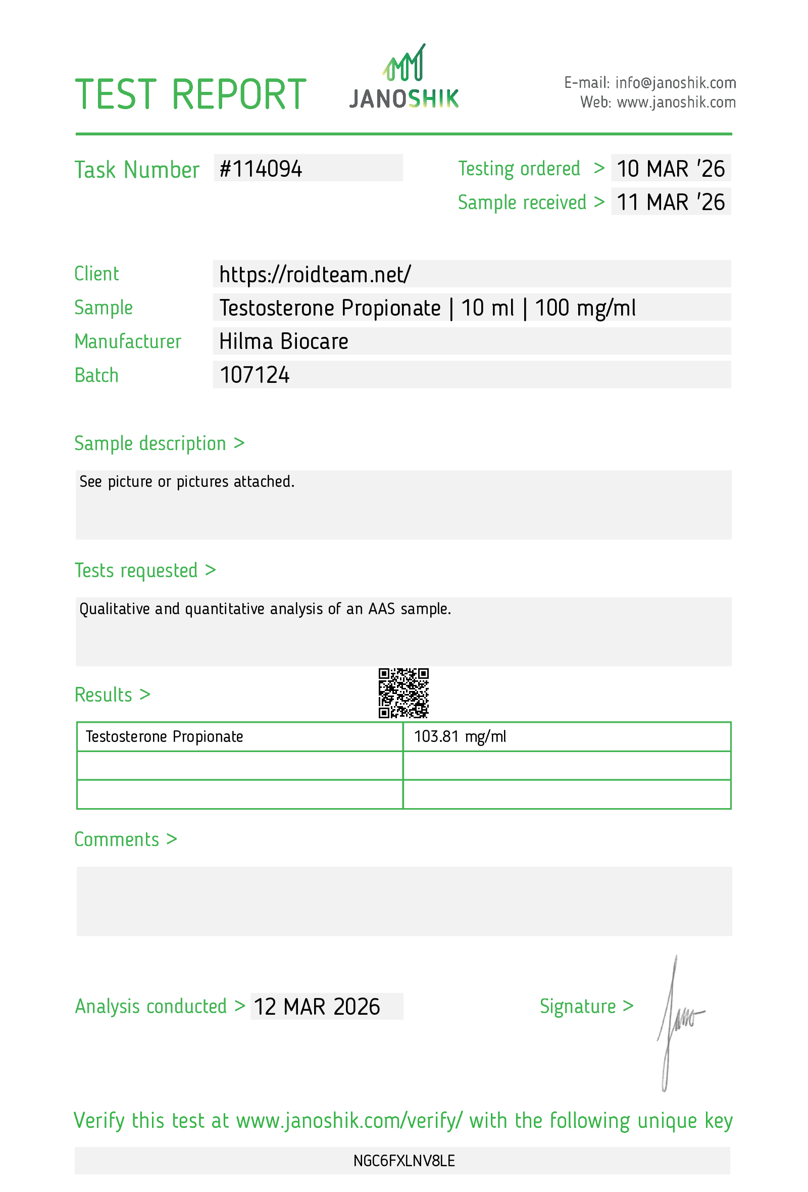 RoidTeam - Дистрибьютор Hilma Biocare и HGH Marten в России - Бодибилдинг форум AnabolicShops